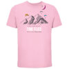 T-Shirt - Time Flies (Pink-Schwarz-Weiß)